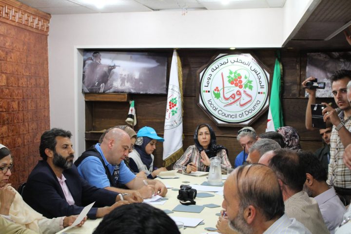 Arab Reform Initiative - Syrians Under Siege: The Role of Local Councils