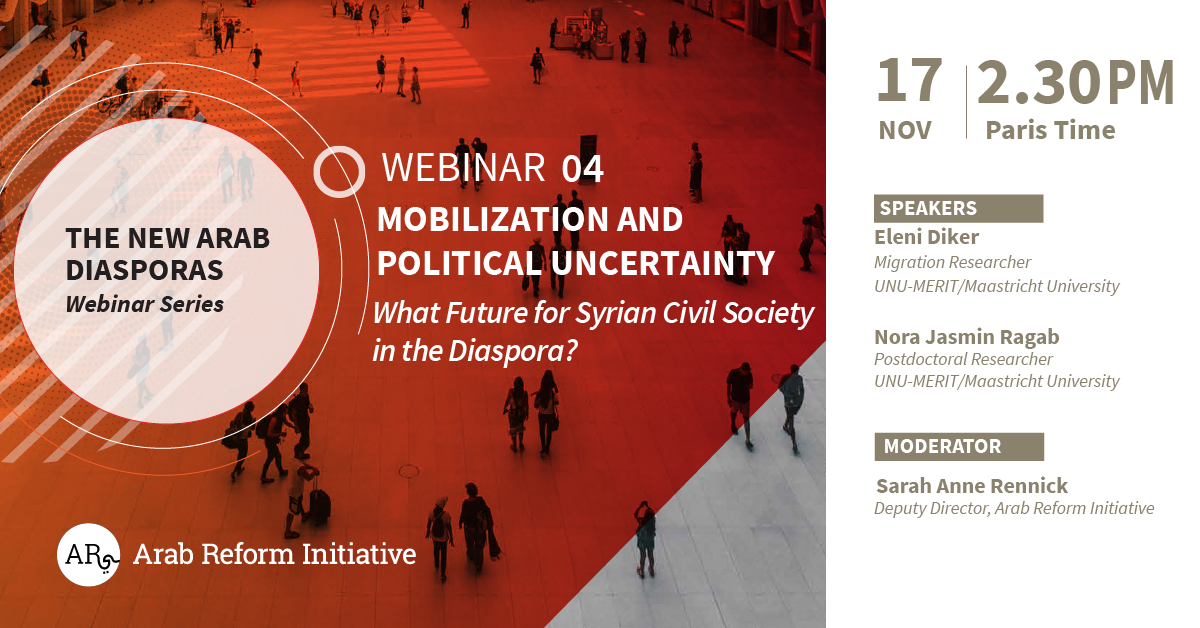 Mobilization and Political Uncertainty: What Future for Syrian Civil Society in the Diaspora?
