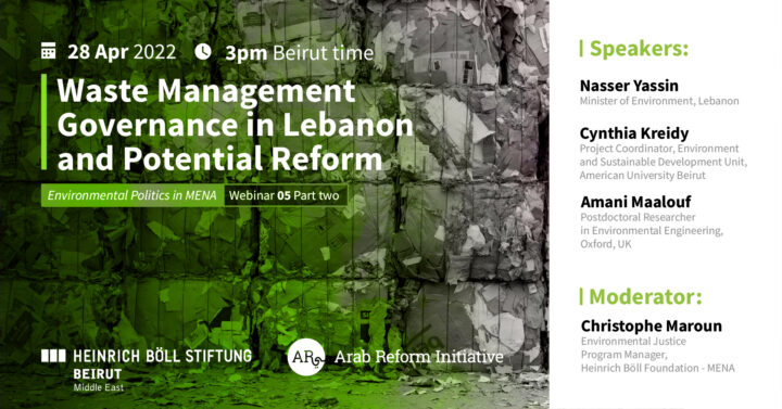 Waste Management Governance in Lebanon and Potential Reform