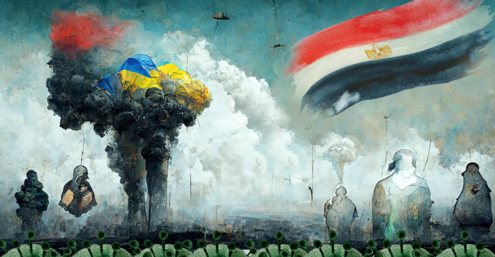 A Tale of a Helpless Hero: A Case Study of the Egyptian Regime’s Narratives on the COVID-19 Pandemic and the Russia-Ukraine War