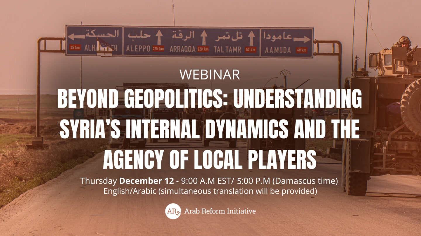 Beyond Geopolitics: Understanding Syria’s internal dynamics and the agency of local players