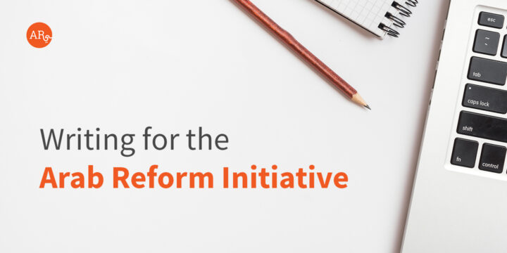 Writing for the Arab Reform Initiative